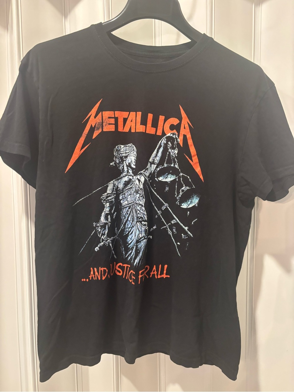 Metallica T Shirt Size Medium